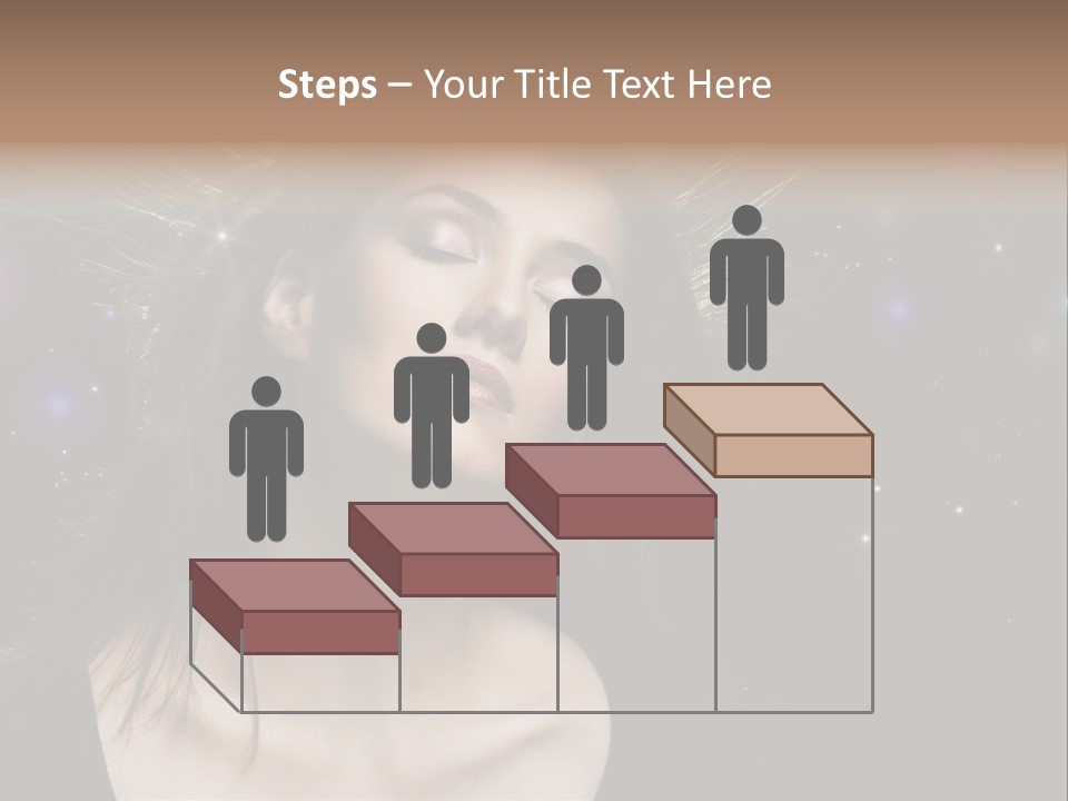 Sensuality Black Beautiful PowerPoint Template