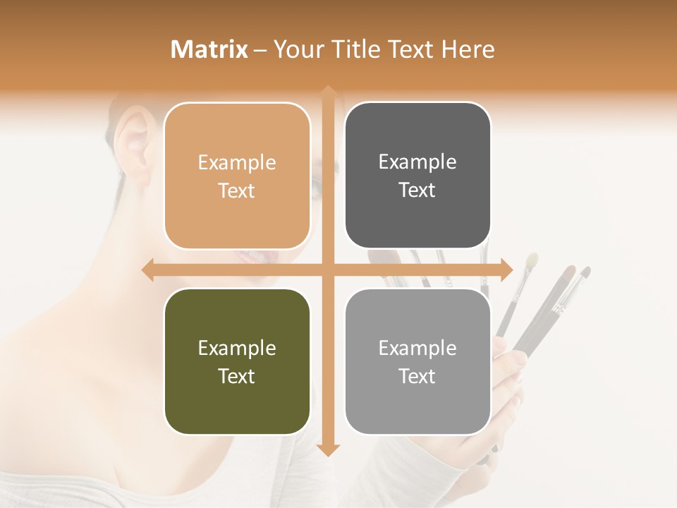 Hand Fashion Close Up PowerPoint Template