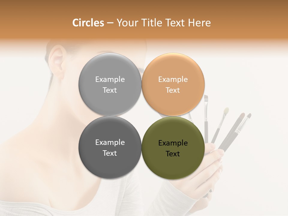 Hand Fashion Close Up PowerPoint Template