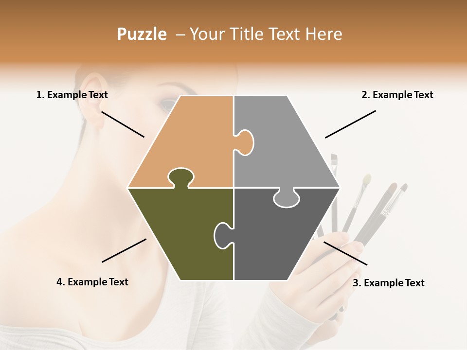 Hand Fashion Close Up PowerPoint Template