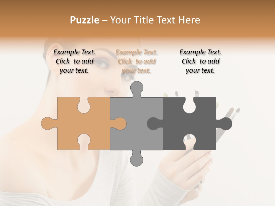 Hand Fashion Close Up PowerPoint Template