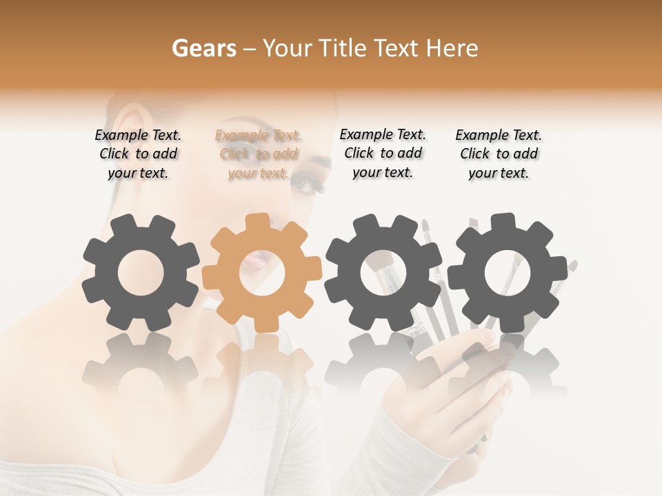 Hand Fashion Close Up PowerPoint Template