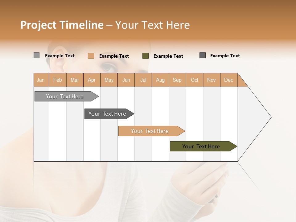 Hand Fashion Close Up PowerPoint Template