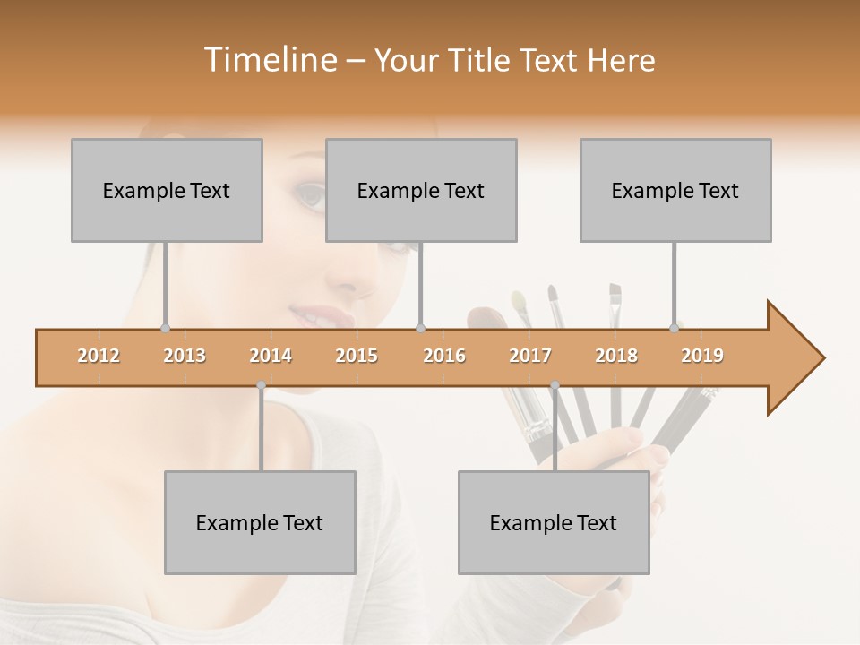 Hand Fashion Close Up PowerPoint Template