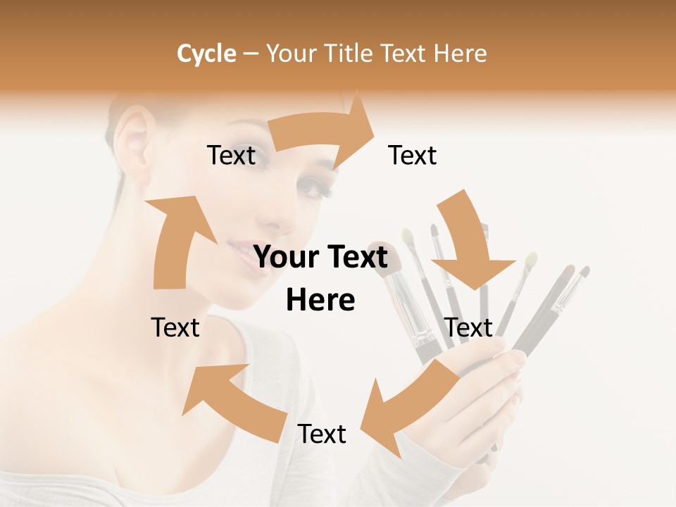 Hand Fashion Close Up PowerPoint Template