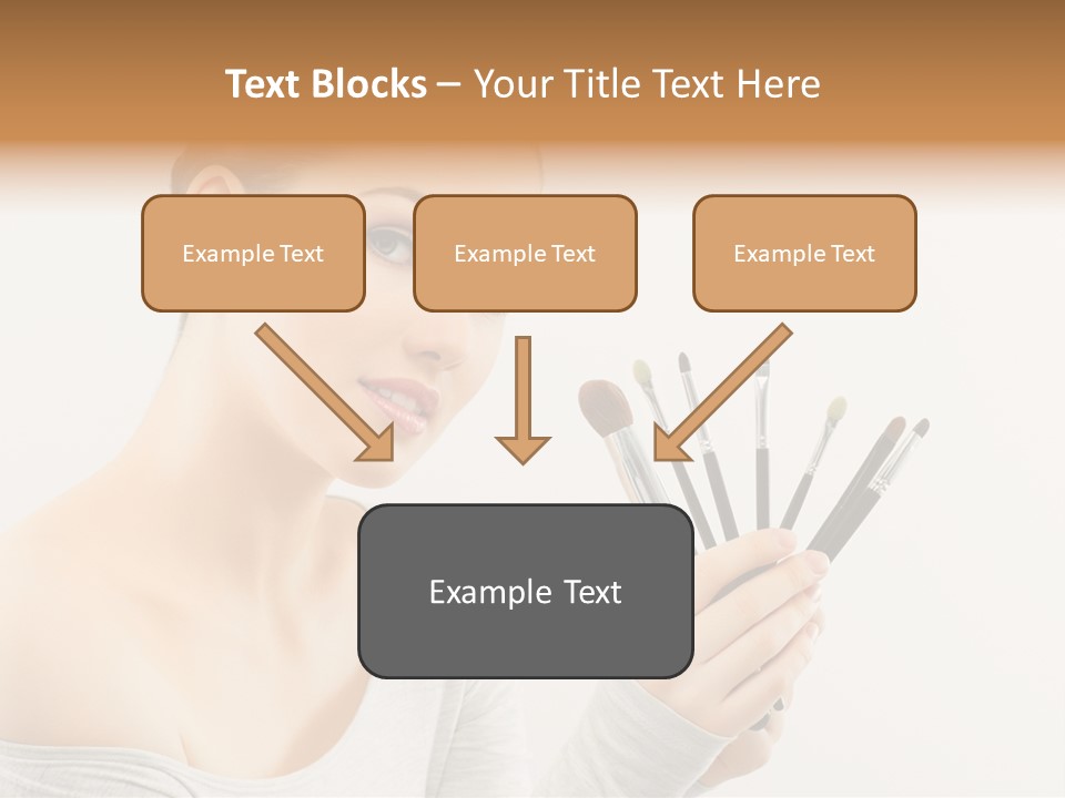 Hand Fashion Close Up PowerPoint Template
