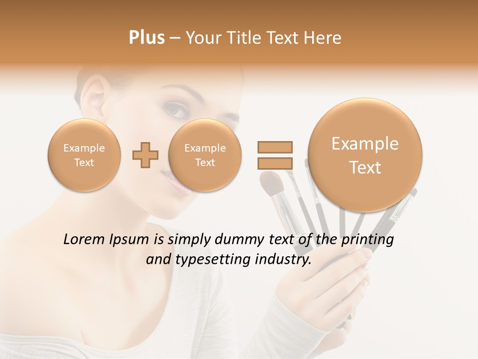 Hand Fashion Close Up PowerPoint Template