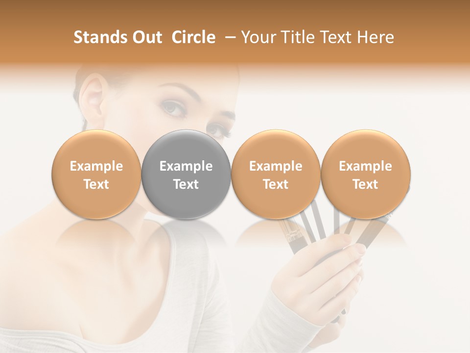 Hand Fashion Close Up PowerPoint Template