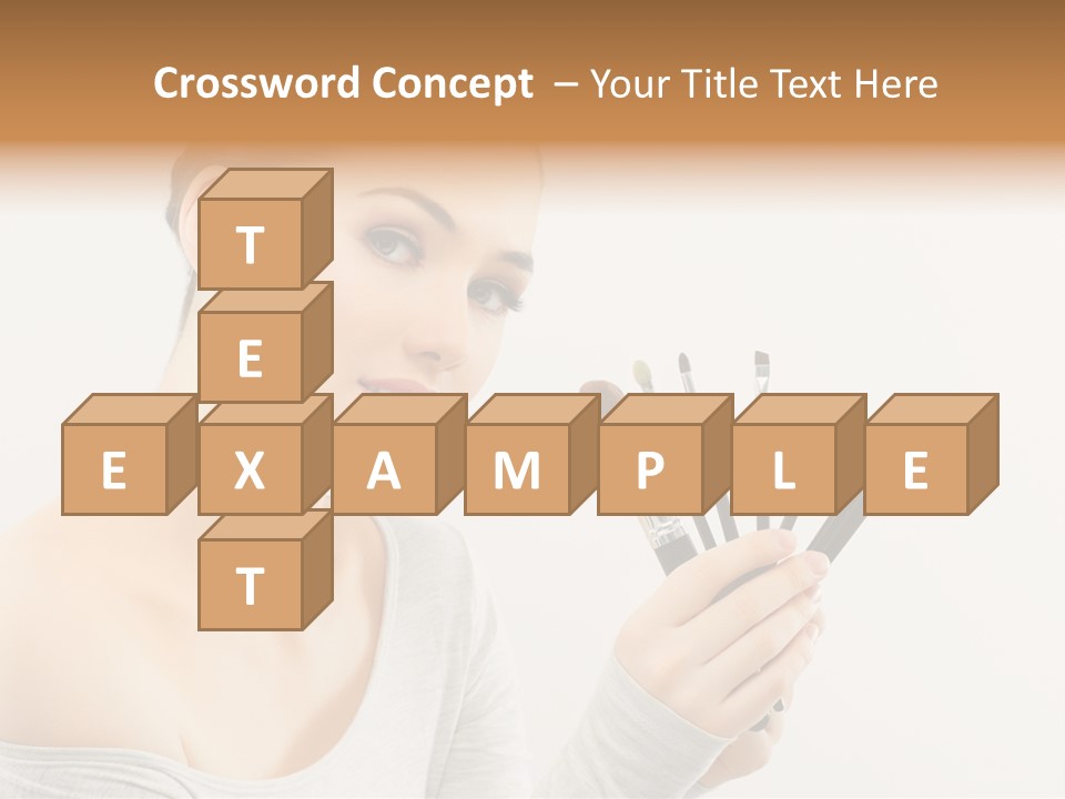 Hand Fashion Close Up PowerPoint Template