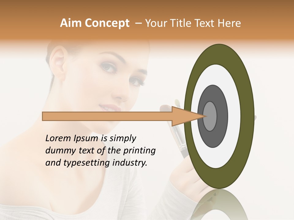 Hand Fashion Close Up PowerPoint Template