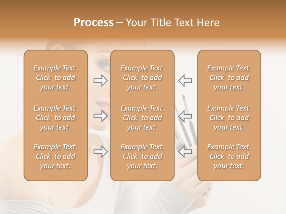 Hand Fashion Close Up PowerPoint Template