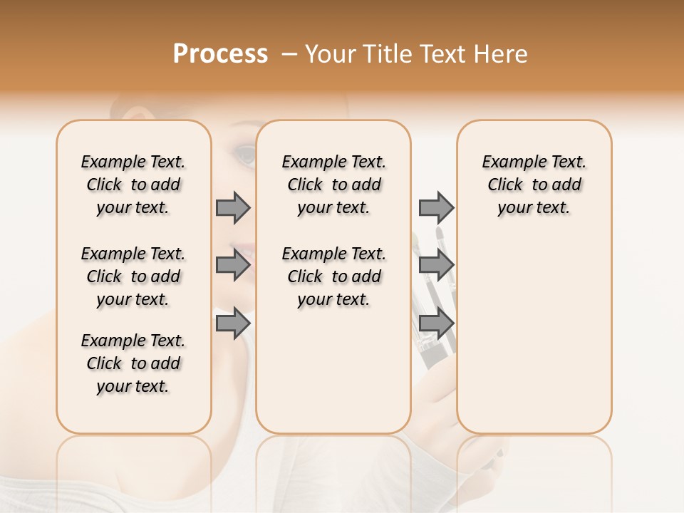 Hand Fashion Close Up PowerPoint Template