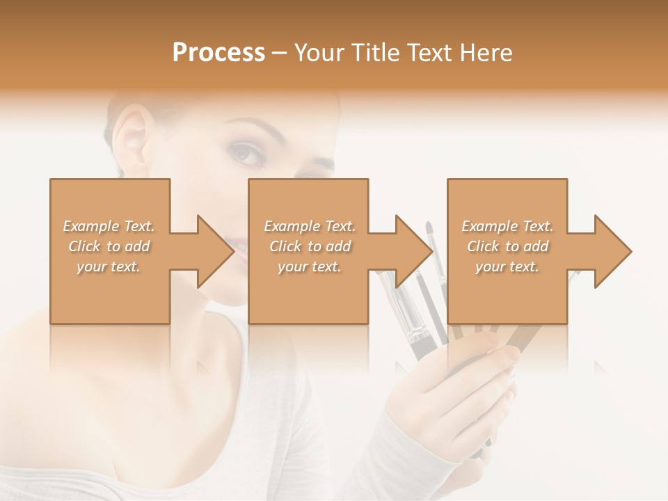 Hand Fashion Close Up PowerPoint Template