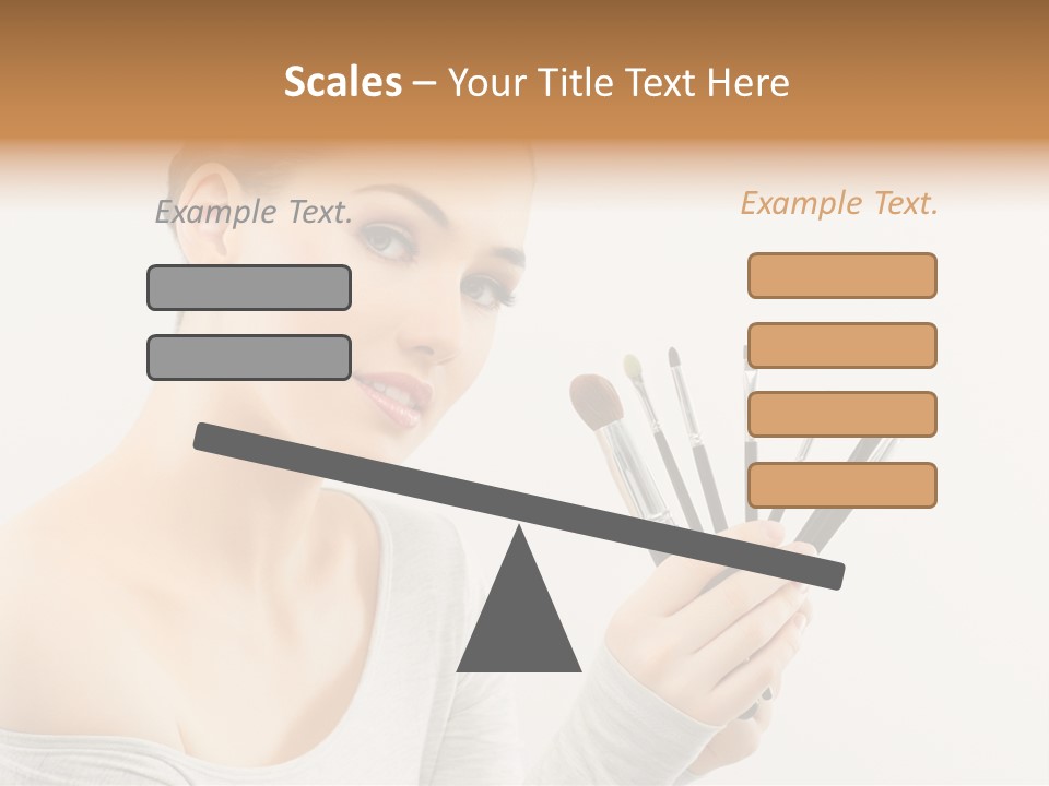 Hand Fashion Close Up PowerPoint Template