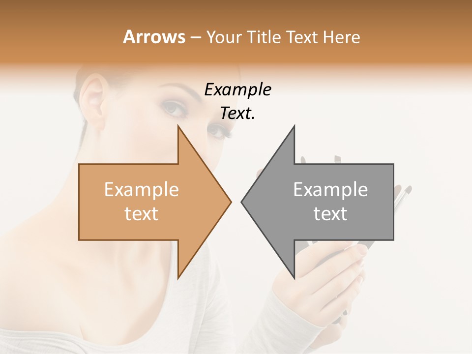 Hand Fashion Close Up PowerPoint Template