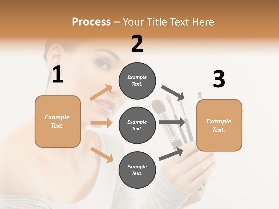 Hand Fashion Close Up PowerPoint Template