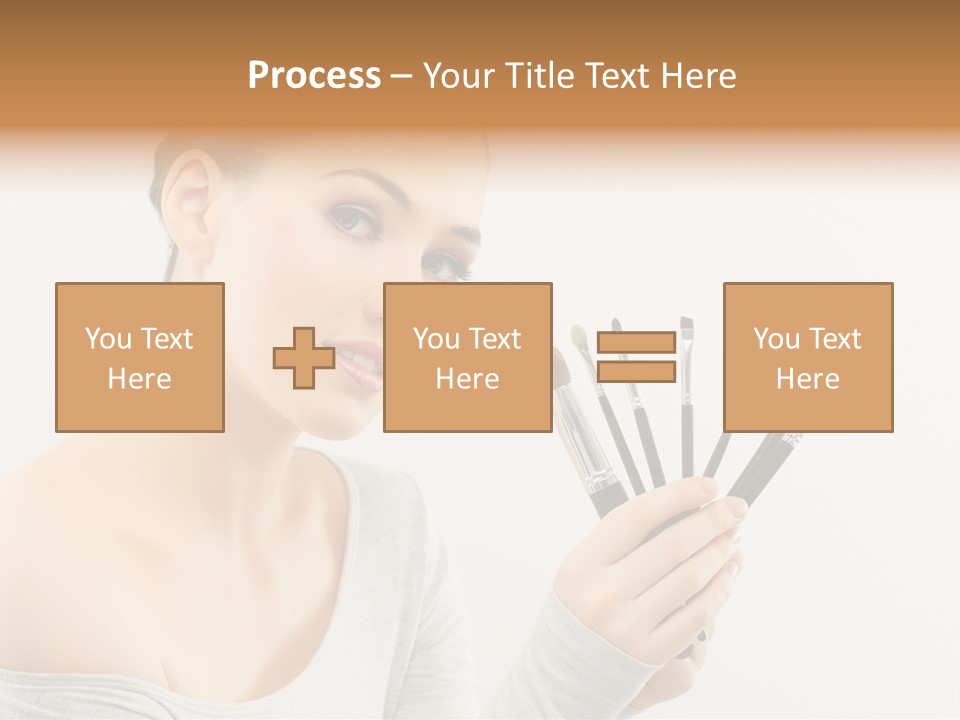Hand Fashion Close Up PowerPoint Template