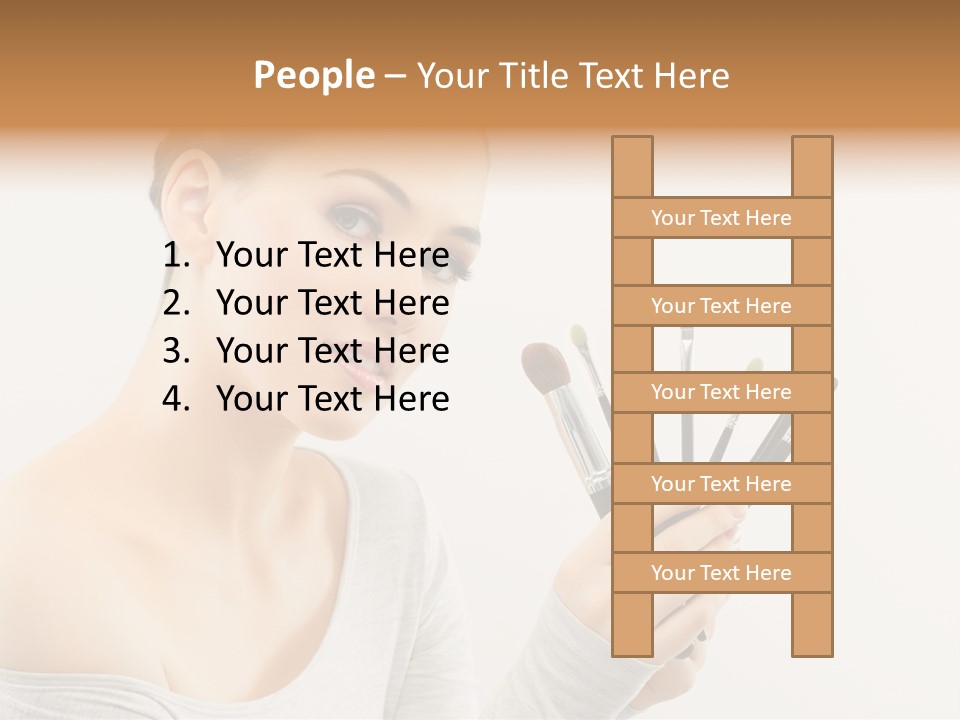 Hand Fashion Close Up PowerPoint Template