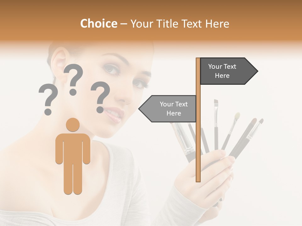 Hand Fashion Close Up PowerPoint Template