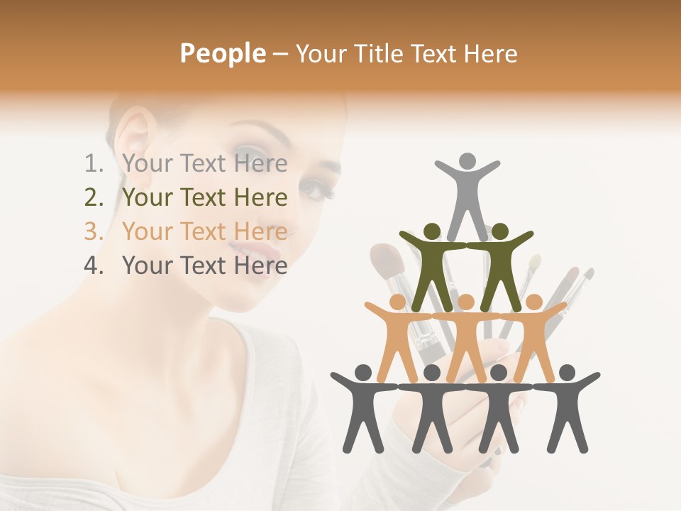 Hand Fashion Close Up PowerPoint Template