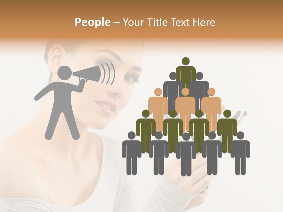 Hand Fashion Close Up PowerPoint Template