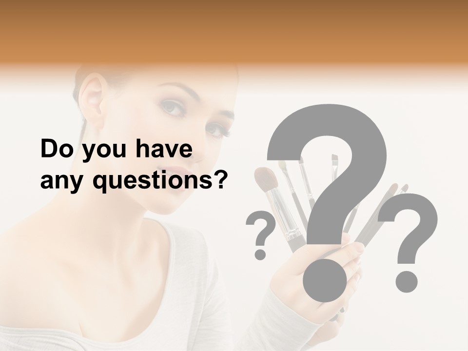 Hand Fashion Close Up PowerPoint Template