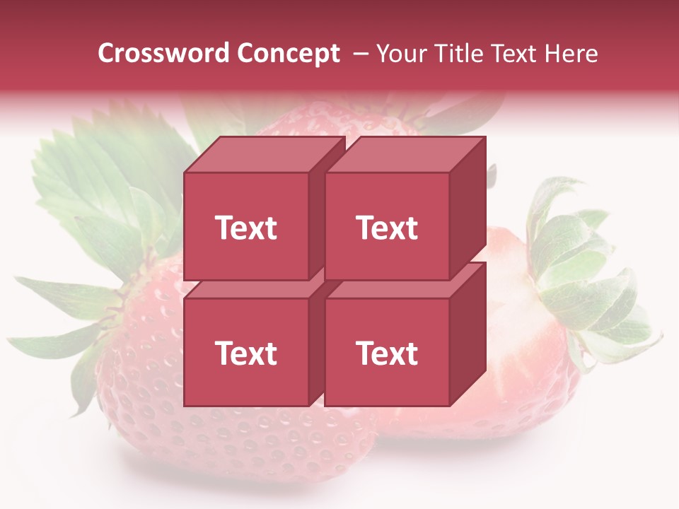 Food Red Health PowerPoint Template