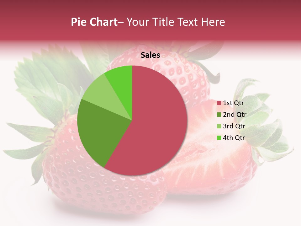 Food Red Health PowerPoint Template