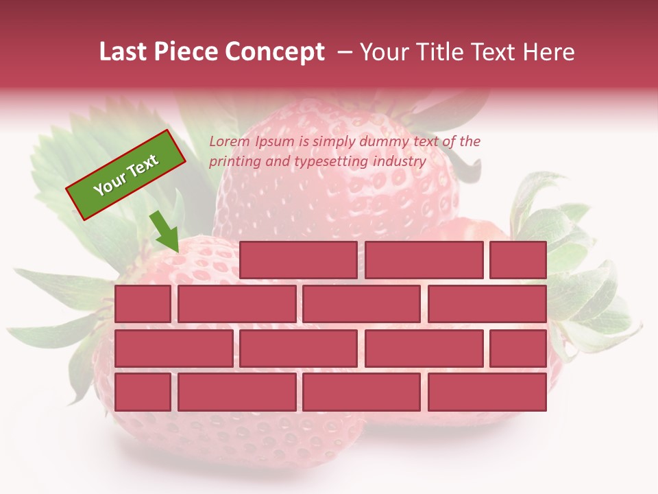 Food Red Health PowerPoint Template