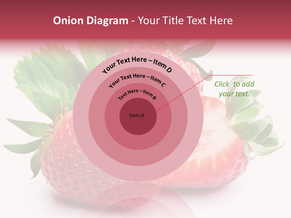Food Red Health PowerPoint Template