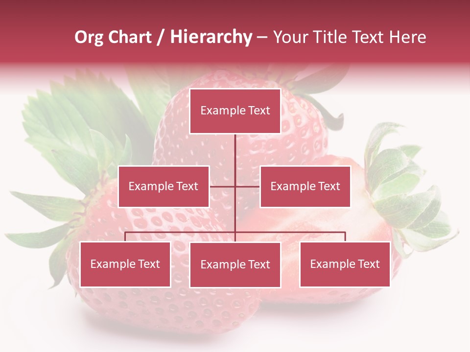 Food Red Health PowerPoint Template