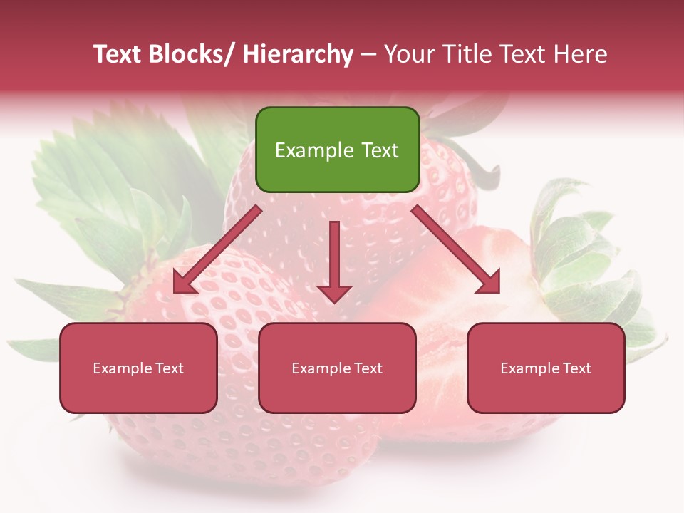 Food Red Health PowerPoint Template