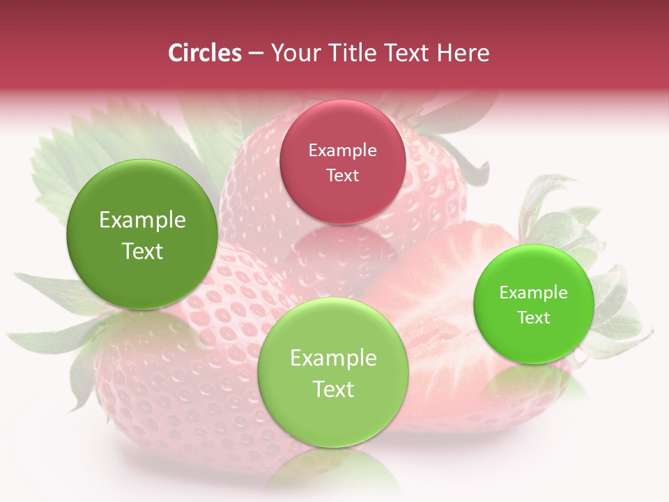 Food Red Health PowerPoint Template