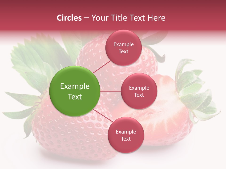 Food Red Health PowerPoint Template