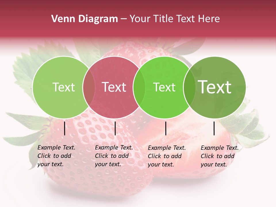 Food Red Health PowerPoint Template