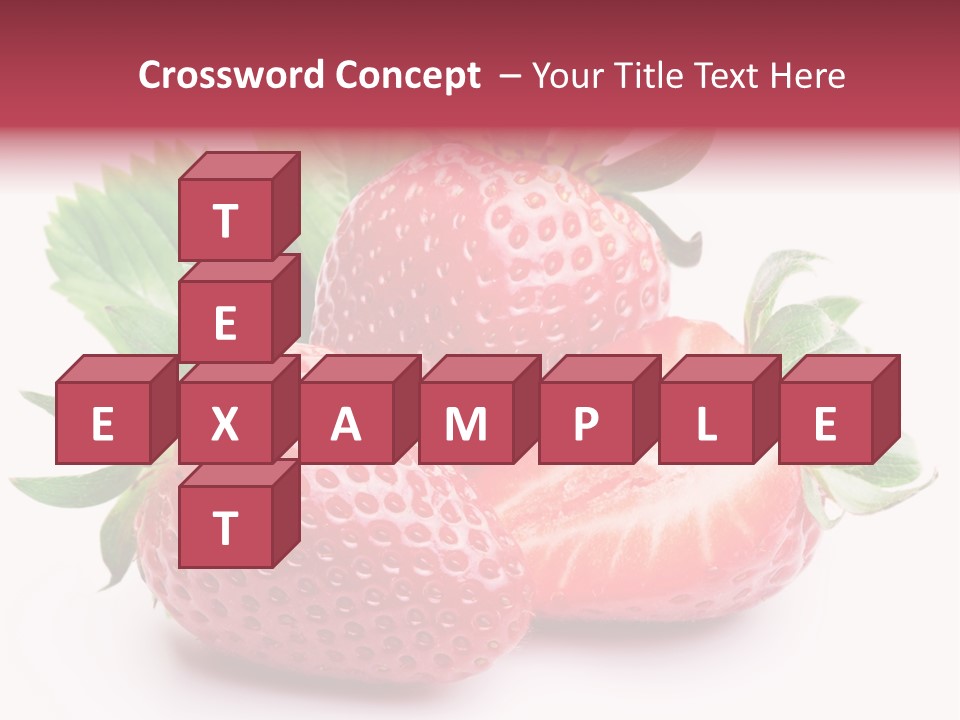 Food Red Health PowerPoint Template