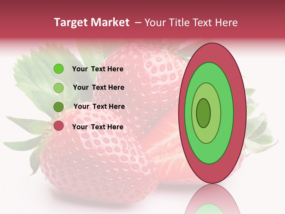 Food Red Health PowerPoint Template