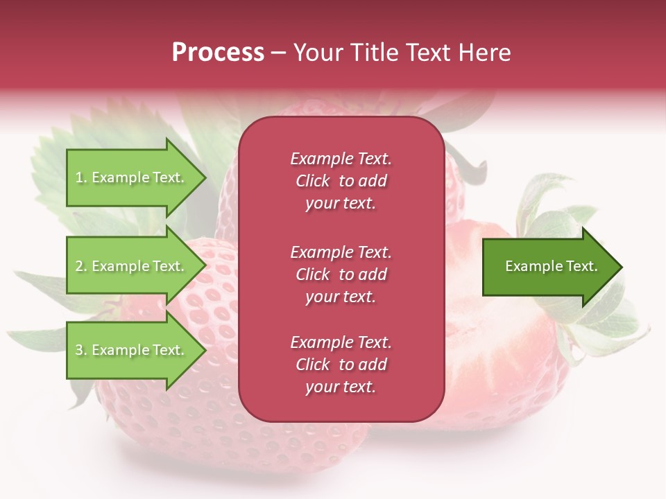 Food Red Health PowerPoint Template