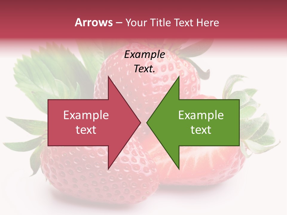 Food Red Health PowerPoint Template