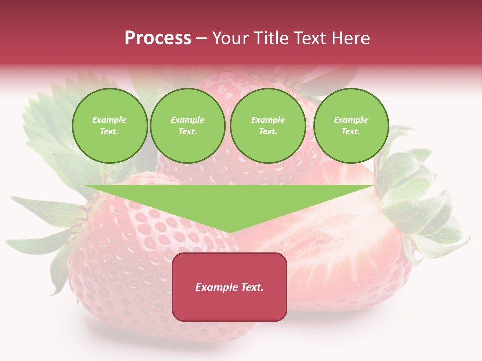Food Red Health PowerPoint Template