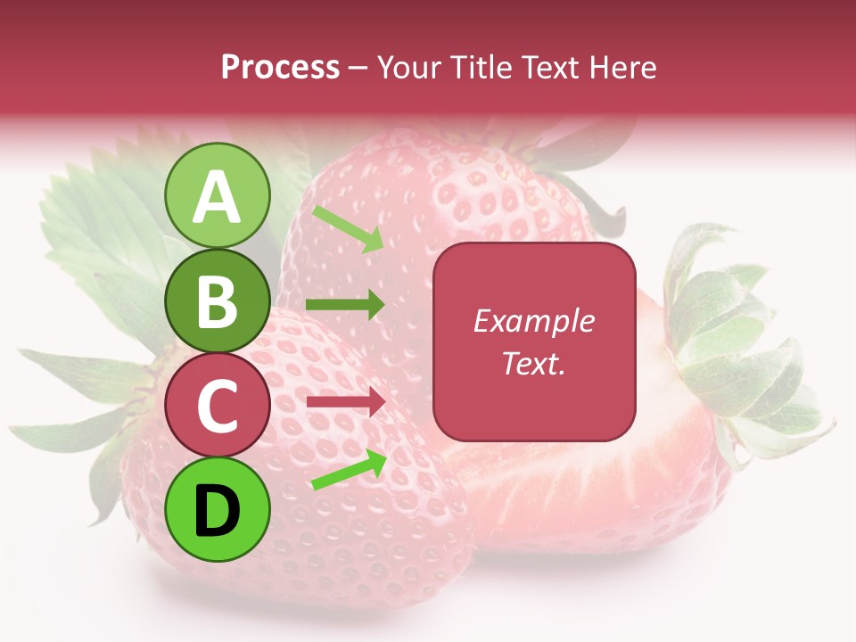 Food Red Health PowerPoint Template