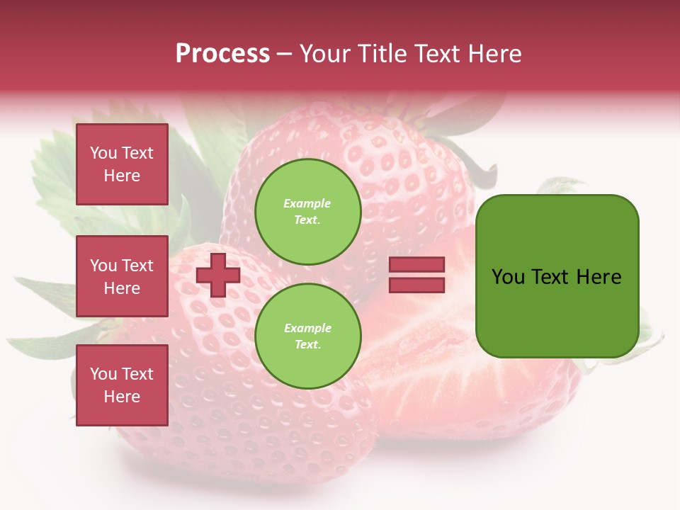 Food Red Health PowerPoint Template