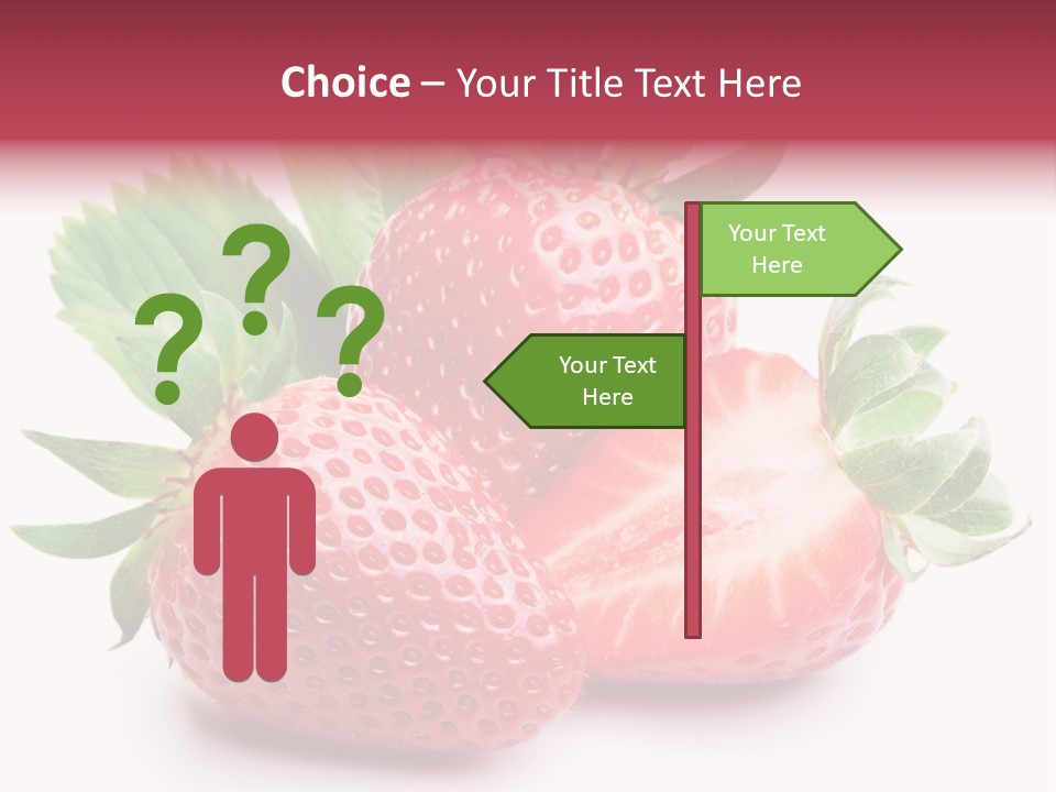 Food Red Health PowerPoint Template