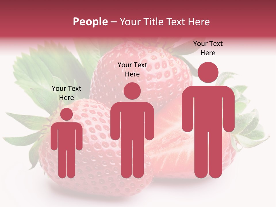Food Red Health PowerPoint Template
