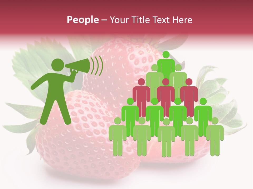 Food Red Health PowerPoint Template