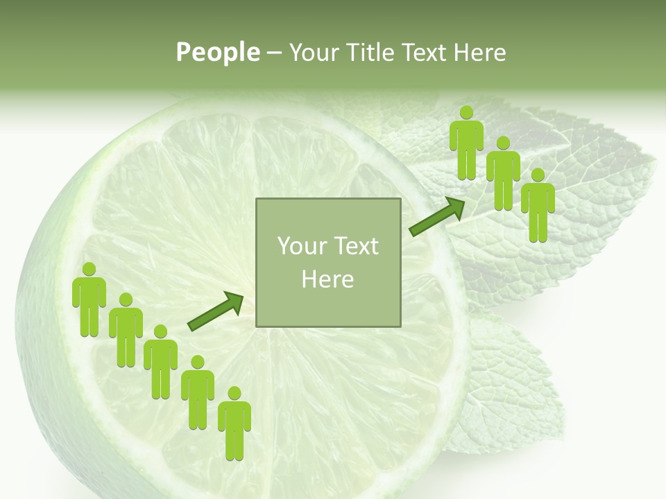 Fresh Tropical Macro PowerPoint Template