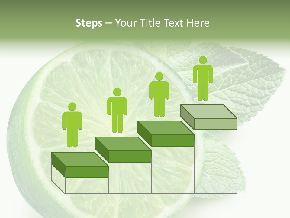 Fresh Tropical Macro PowerPoint Template