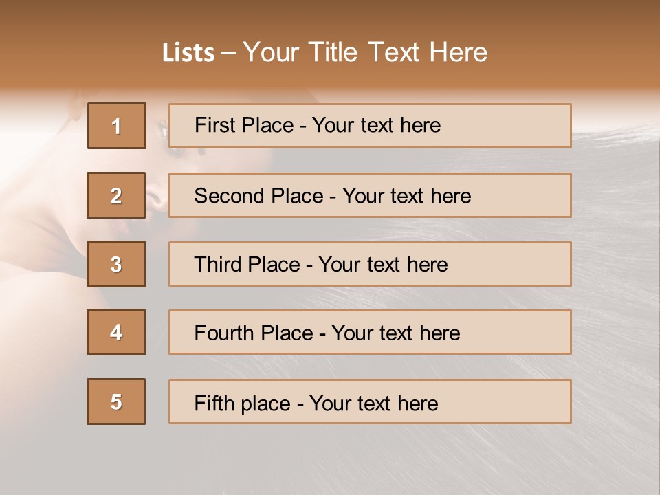 Portrait Fashion Long PowerPoint Template