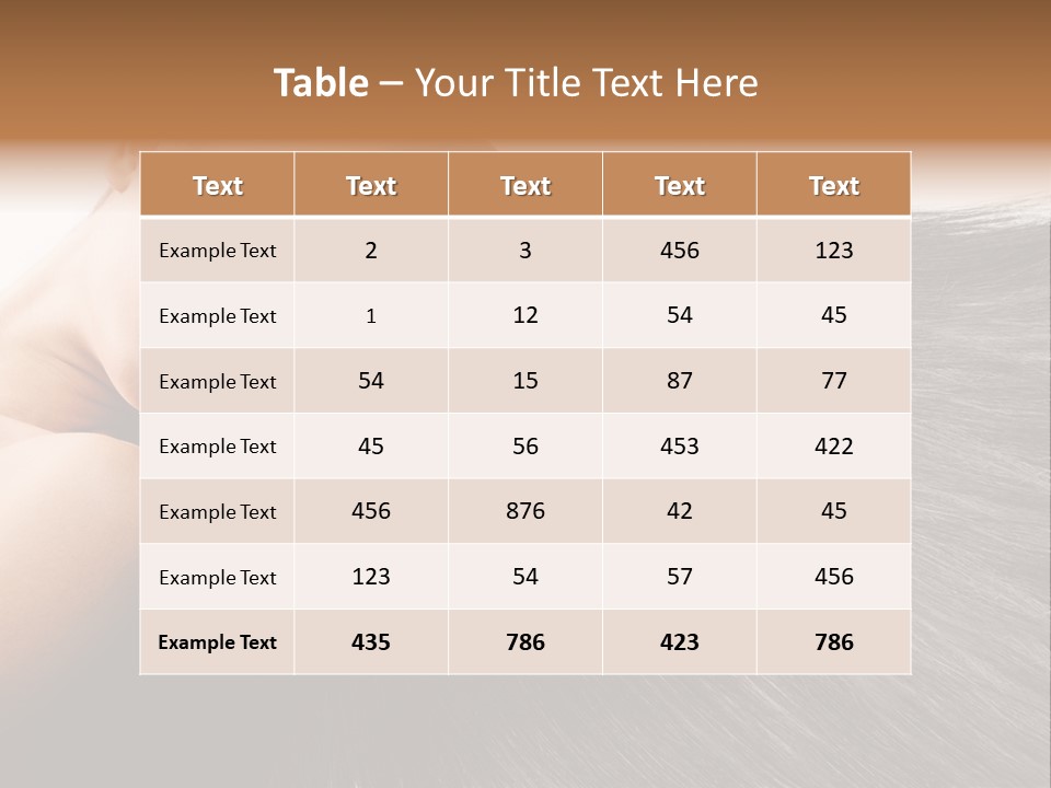 Portrait Fashion Long PowerPoint Template