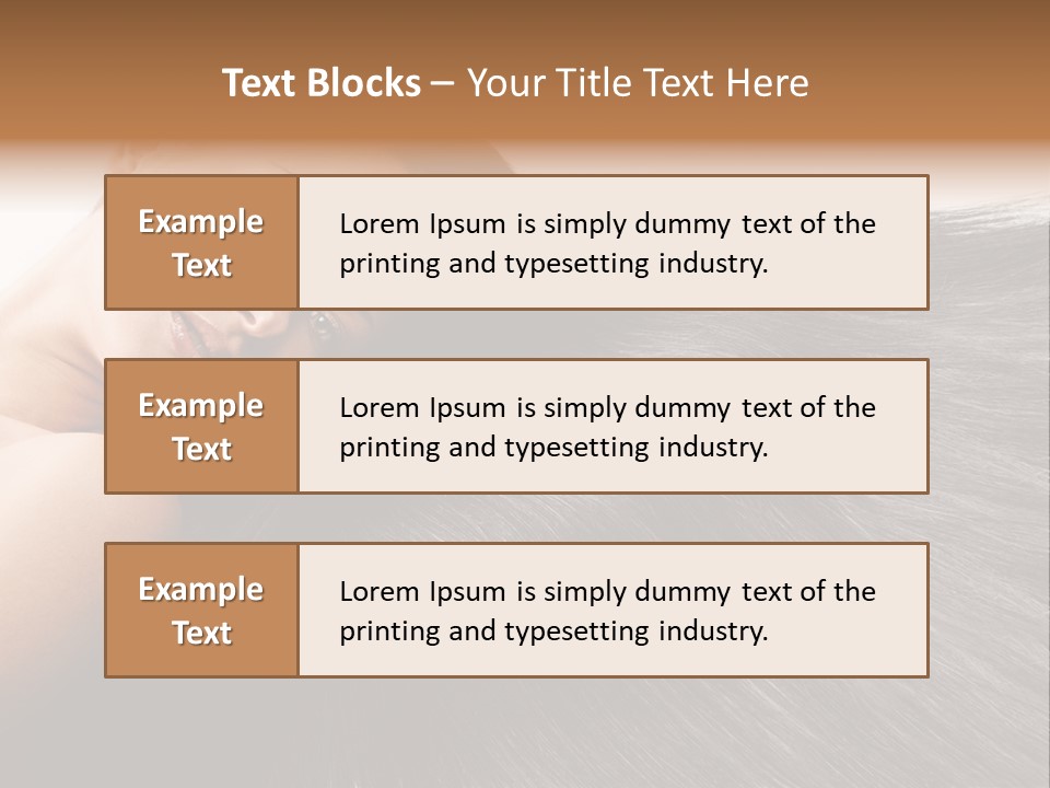 Portrait Fashion Long PowerPoint Template